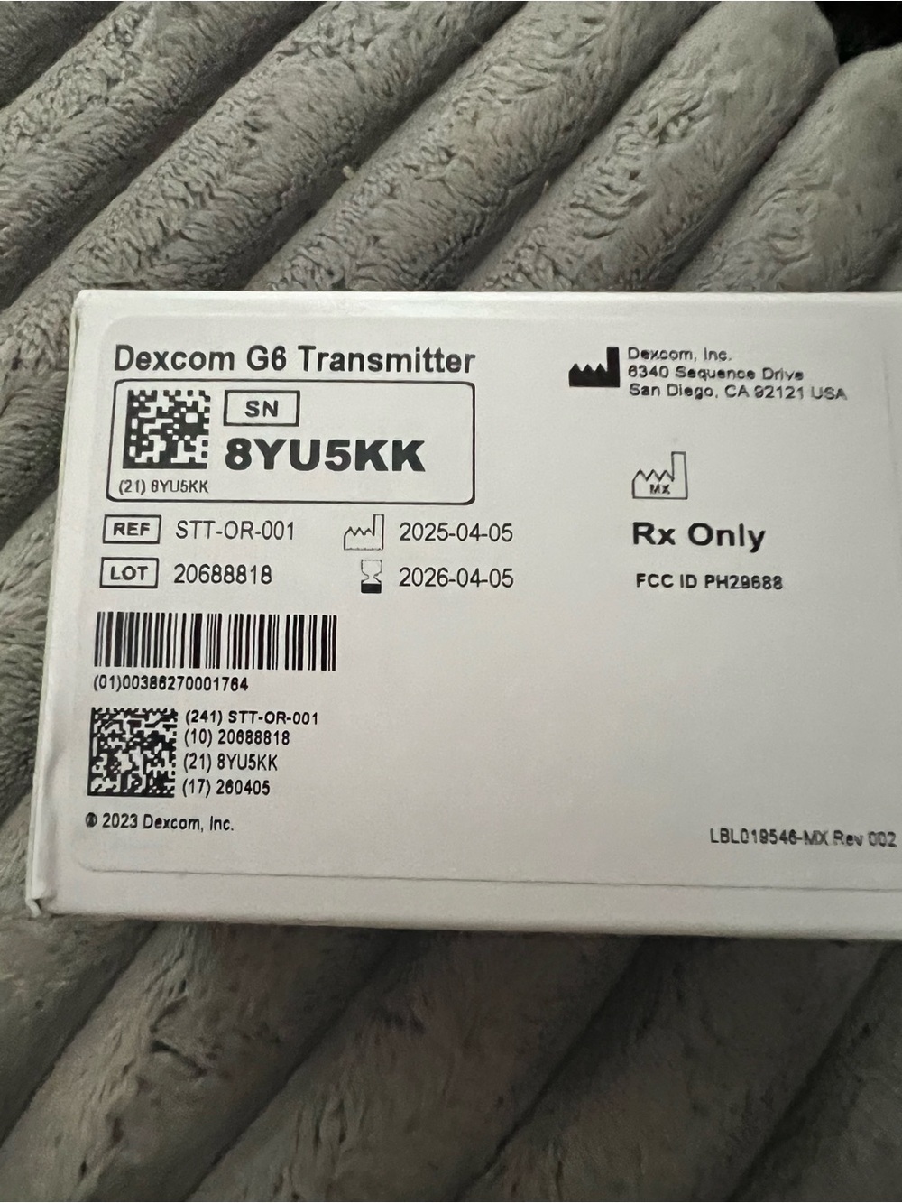 CGM G6 transmitter NEW - Picture 2 of 2
